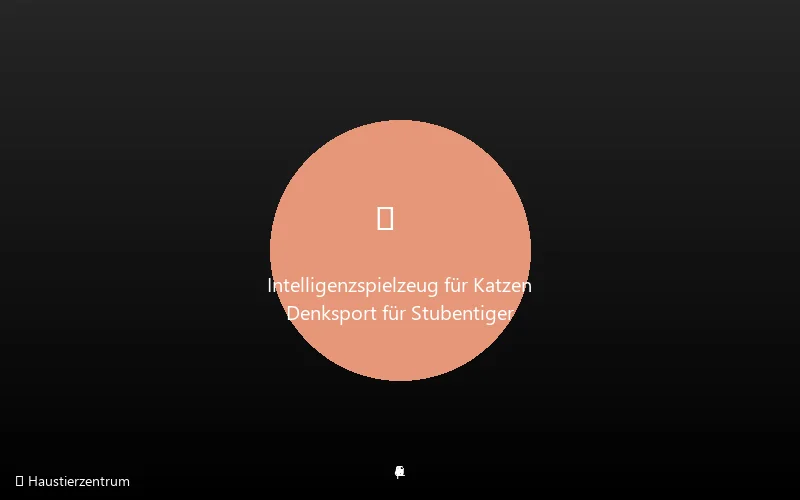 Intelligenzspielzeug für Katzen