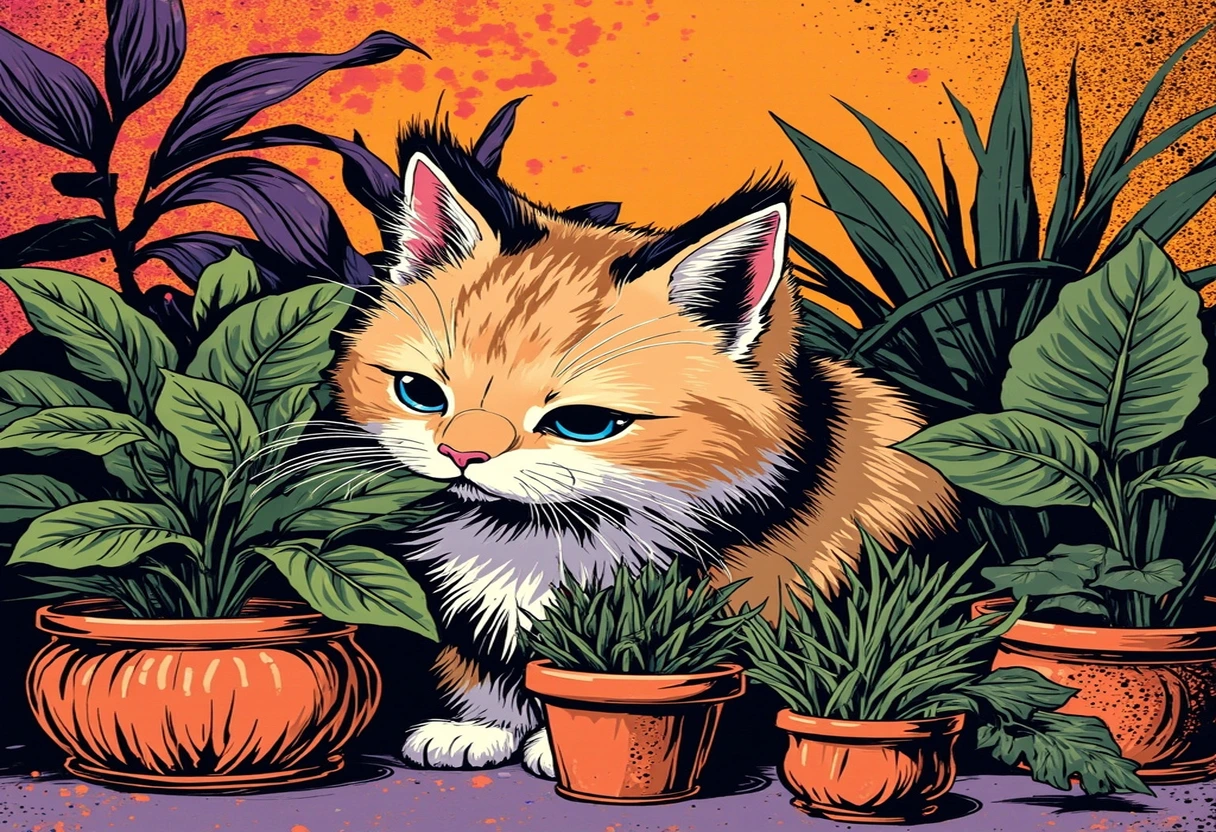 Giftige Zimmerpflanzen für Katzen – Diese 15 Pflanzen sind tabu