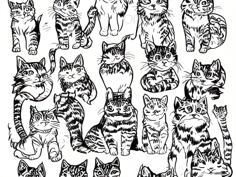 Katzenrassen im Vergleich – Verschiedene Katzenrassen nebeneinander