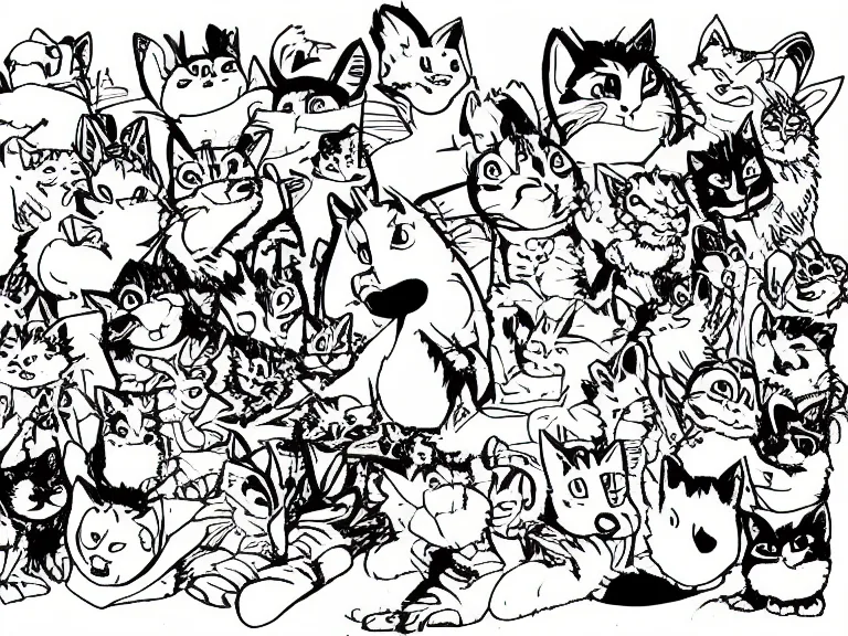 Europäisch Kurzhaar Katze
